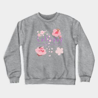 lollipop, as sweet as spring Crewneck Sweatshirt